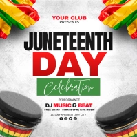 juneteenth Instagram Post template