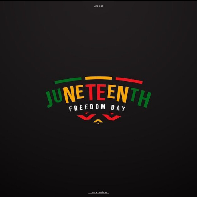 Juneteenth Post Design juneteenth Template | PosterMyWall