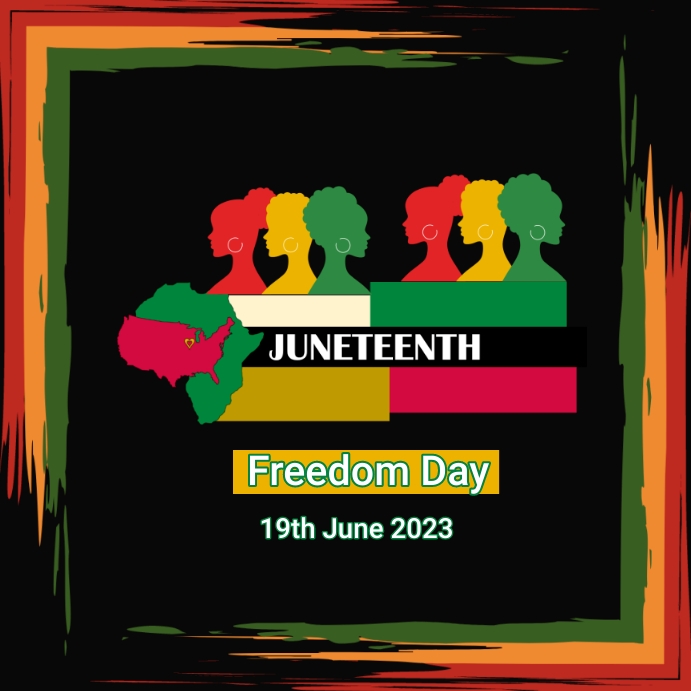 Juneteenth Post Design Juneteenth Template | PosterMyWall