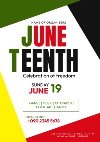 JUNETEENTH FLYER A3 template