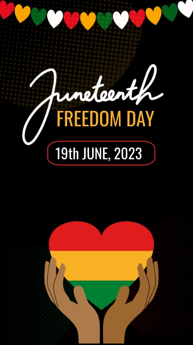 juneteenth freedom day,juneteenth Instagram Story template