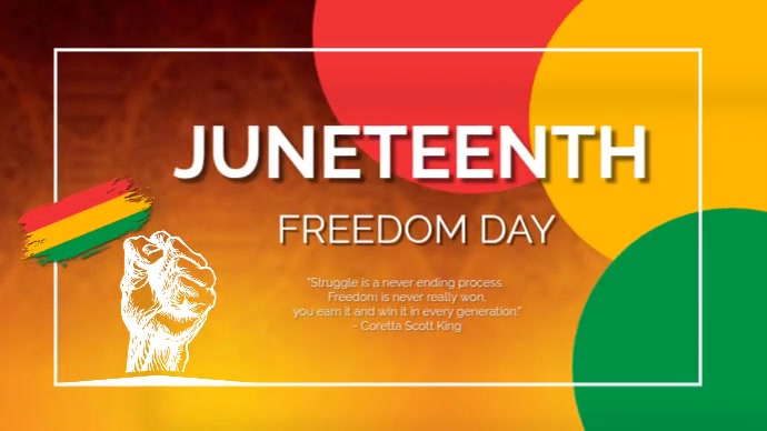 Juneteenth Celebration Template | PosterMyWall