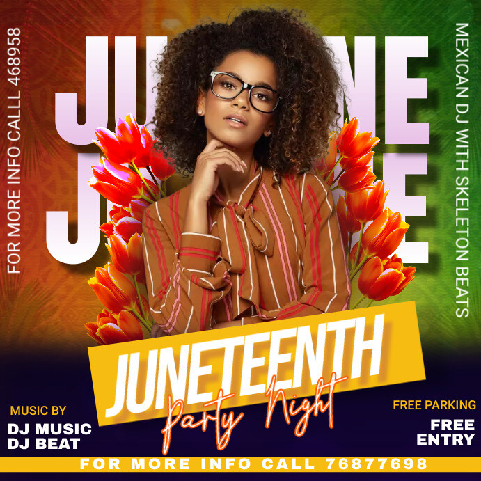 Juneteenth Post Design This Design Template is not available | PosterMyWall