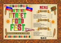 Juneteenth Street Food Fest Menu A4 template