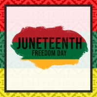 Juneteenth Template Instagram Post