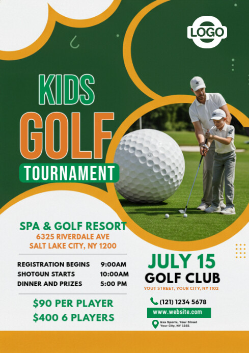 Copy of Junior golf flyer | PosterMyWall