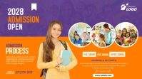 Junior School Admission Open Twitter Post template