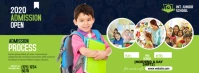 Junior School Admission Open Facebook Cover Photo template