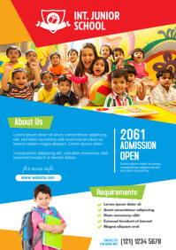 270 school admission customizable design templates school flyers examples