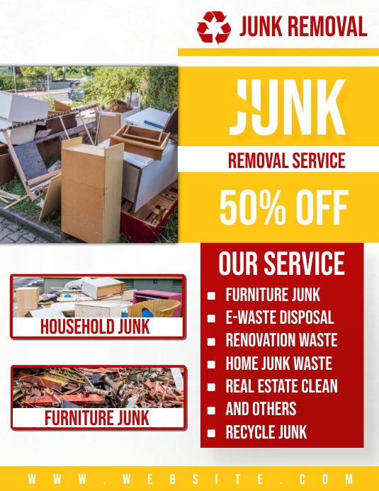 Junk cleaner Folder (US Letter) template