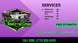 junk removal business cards Digital Display (16:9) template