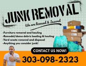 50 Trash Removal Customizable Design Templates Postermywall
