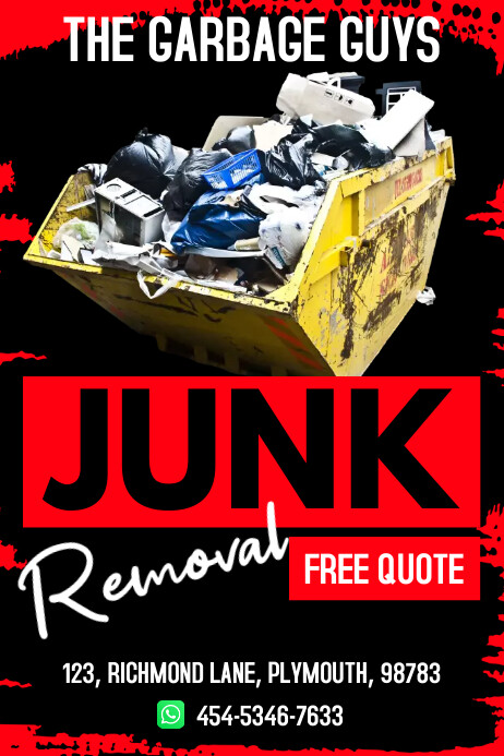Junk Removal Flyer Template | PosterMyWall