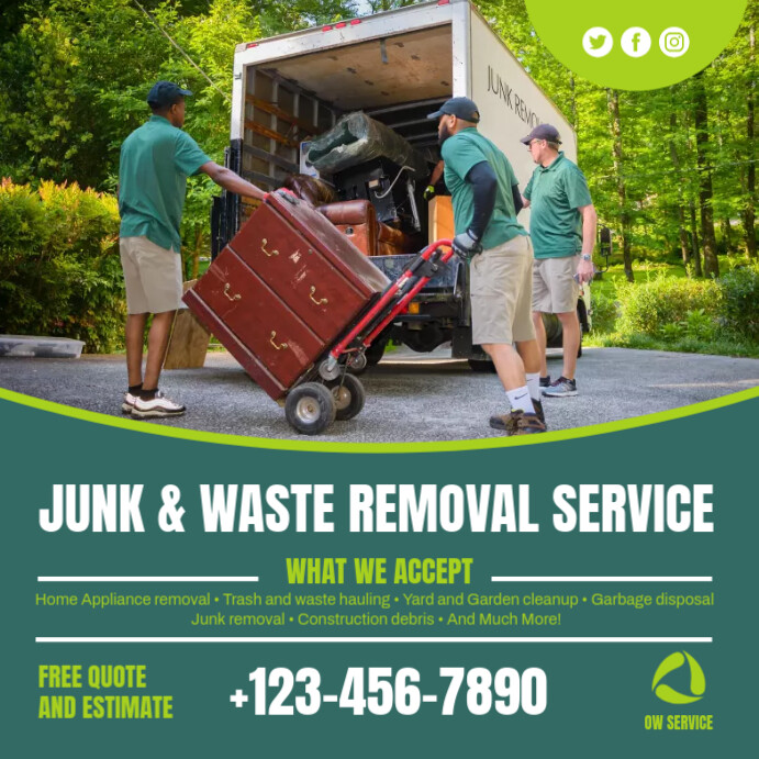 646+ Free Junk Removal Flyer Templates | PosterMyWall