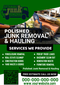 Junk removal template PosterMyWall Junk removal template PosterMyWall
