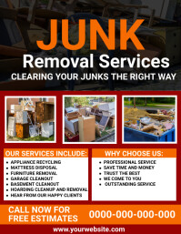 Junk removal template PosterMyWall Junk removal template PosterMyWall
