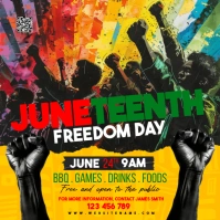Junteenth Instagram Post template