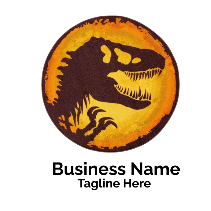 jurassic-world-logo-template-postermywall for Printable Jurassic Park Badge Template Free Jurassic world logo Template | PosterMyWall for Printable Jurassic Park Badge Template Free