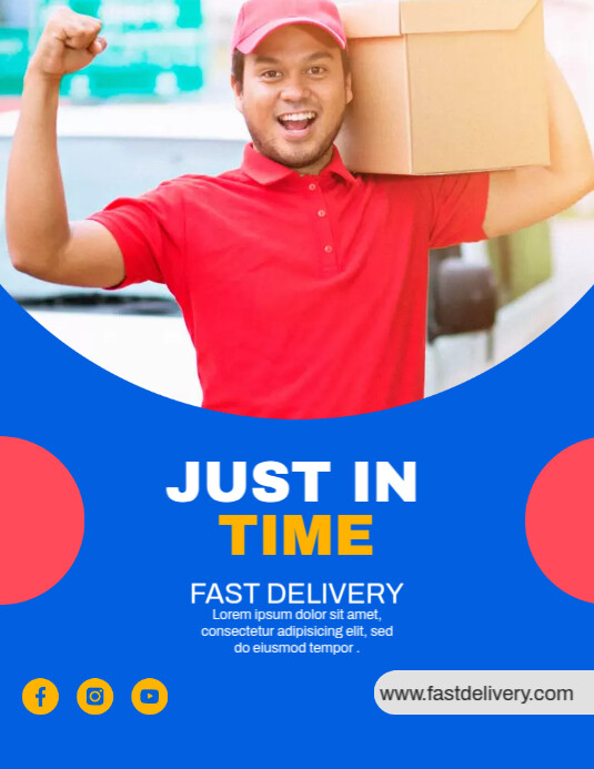 Just In Time Template | PosterMyWall