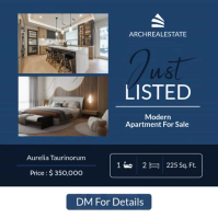 Just Listed Real Estate Template | Property Listing Realtor Instagram Post Advertisement Instagram-Beitrag