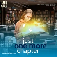 Just One More Time Flyer Instagram Post template