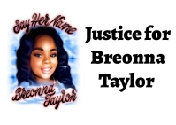 justice for breonna taylor Postcard template