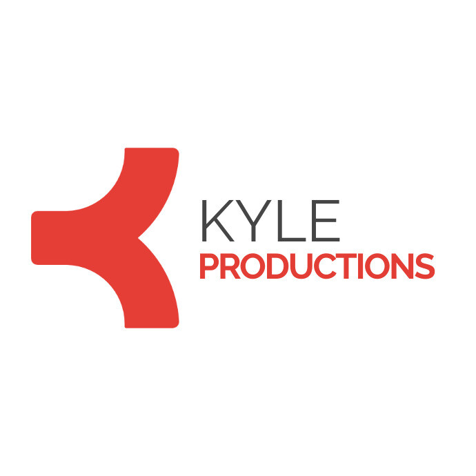 k alphanumeric icon letter red and grey color โลโก้ template