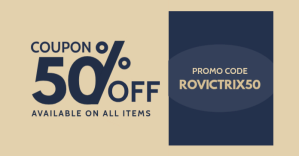橙色 Discount Coupon Facebook Shared Image Template