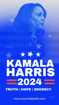 Kamala Harris 2024 Instagram Story template