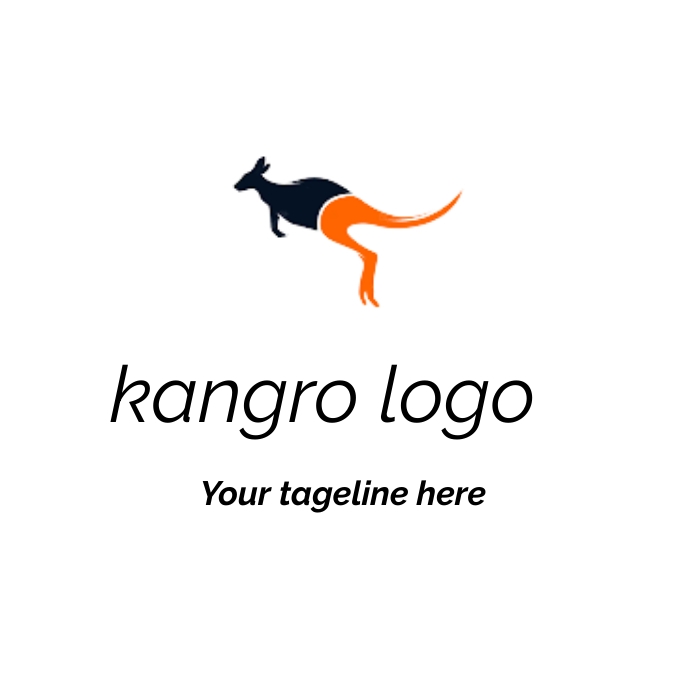 Female Roo Logo Kangaroo Logo