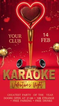 Karaoke Instagram Story template