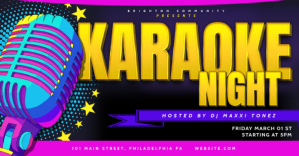 Karaoke Ibinahaging Larawan sa Facebook template