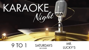 Noir Karaoke Night Digital Display Template