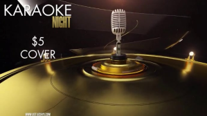 KARAOKE งานแสดงผลงานแบบดิจิทัล (16:9) template
