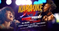 Karaoke Facebook Share Image template