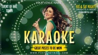 Karaoke Music night, Disco Music Night Blog template