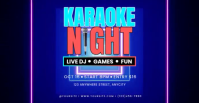 Karaoke Night — FB Event Cover template