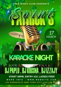 Karaoke Night A1 template
