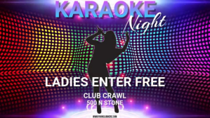Violet Karaoke Night Event Digital Display Template