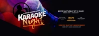 Karaoke Night Facebook Cover Photo template