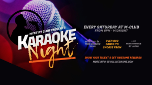 Karaoke Night Twitter Post template