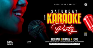 Karaoke Night Video Ad template