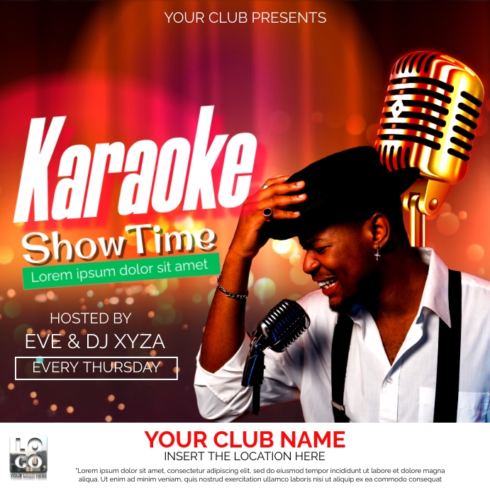 Copy of Karaoke Party | PosterMyWall