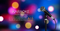karaoke post template Facebook Event Cover