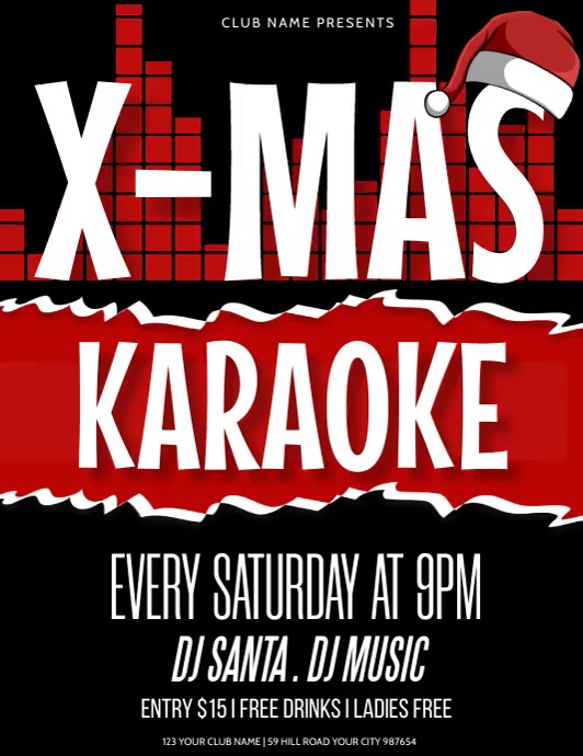 Copy of Karaoke Template | PosterMyWall