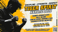 Karate Classes Banner Digital Display (16:9) template