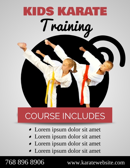 Karate Layout Copy of Karate | PosterMyWall