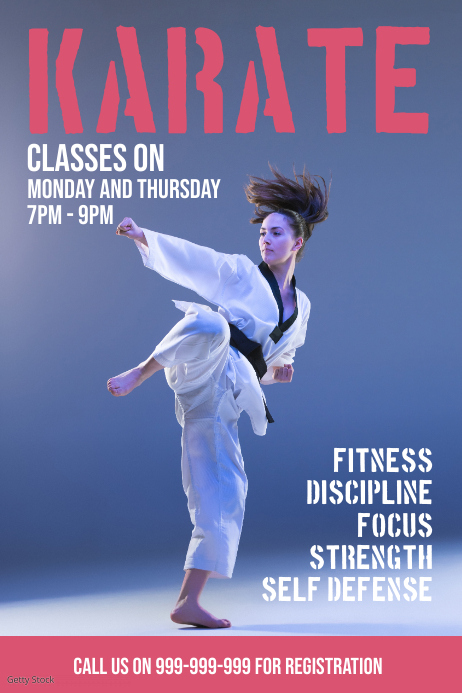 Martial Arts Poster