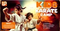Karate Kids Classes Facebook Shared Image template