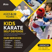 Karate Training Center Instagram Post template